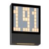 Applique murale Lucide DIGIT LED Anthracite, 1 lumière