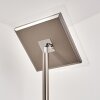 Lampadaire à vasque Veteli LED Acier inoxydable, 2 lumières