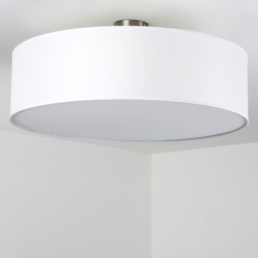 Plafonnier Foggia Blanc, 3 lumières