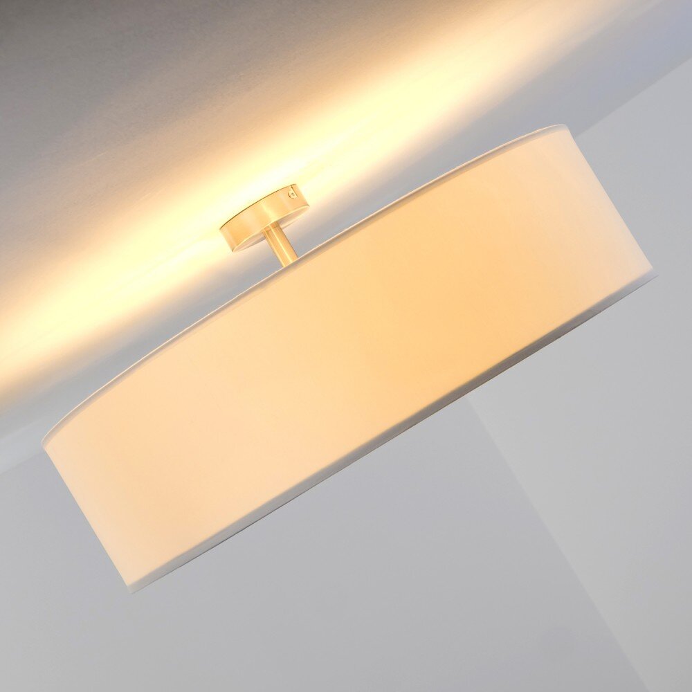 Plafonnier Foggia Blanc, 3 lumières
