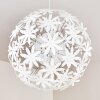 Suspension Chimore Blanc, 1 lumière