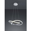 Suspension Reality COURSE LED Nickel mat, 1 lumière