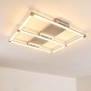 Plafonnier Beken LED Nickel mat, 1 lumière