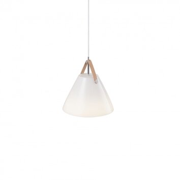 Suspension Design For The People by Nordlux STRAP27 Blanc, 1 lumière