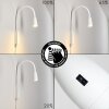 Lampe de chevet Alsea LED Blanc, 1 lumière, Détecteur de mouvement