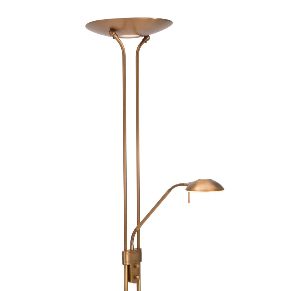 Lampadaire Steinhauer Mexlite LED Bronze, 2 lumières
