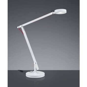 Lampe de table Trio AMSTERDAM LED Blanc, 1 lumière