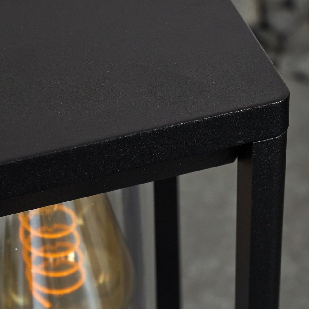Borne lumineuse Baoshan Noir, 1 lumière