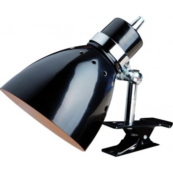 Lampe à clipper Steinhauer SPRING Noir, 1 lumière