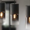 Suspension Trio Leuchten ROBIN Noir, 4 lumières