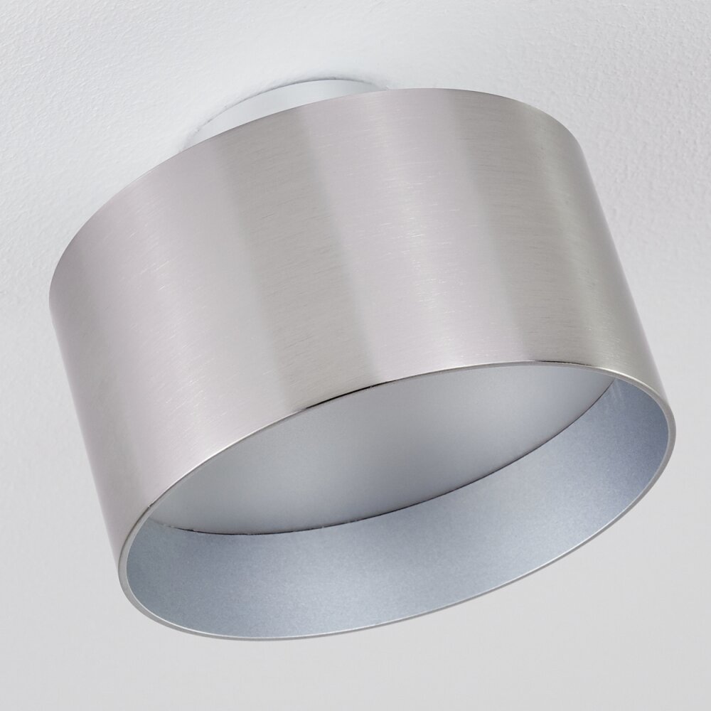 Plafonnier Baraboo LED Nickel mat, 2 lumières