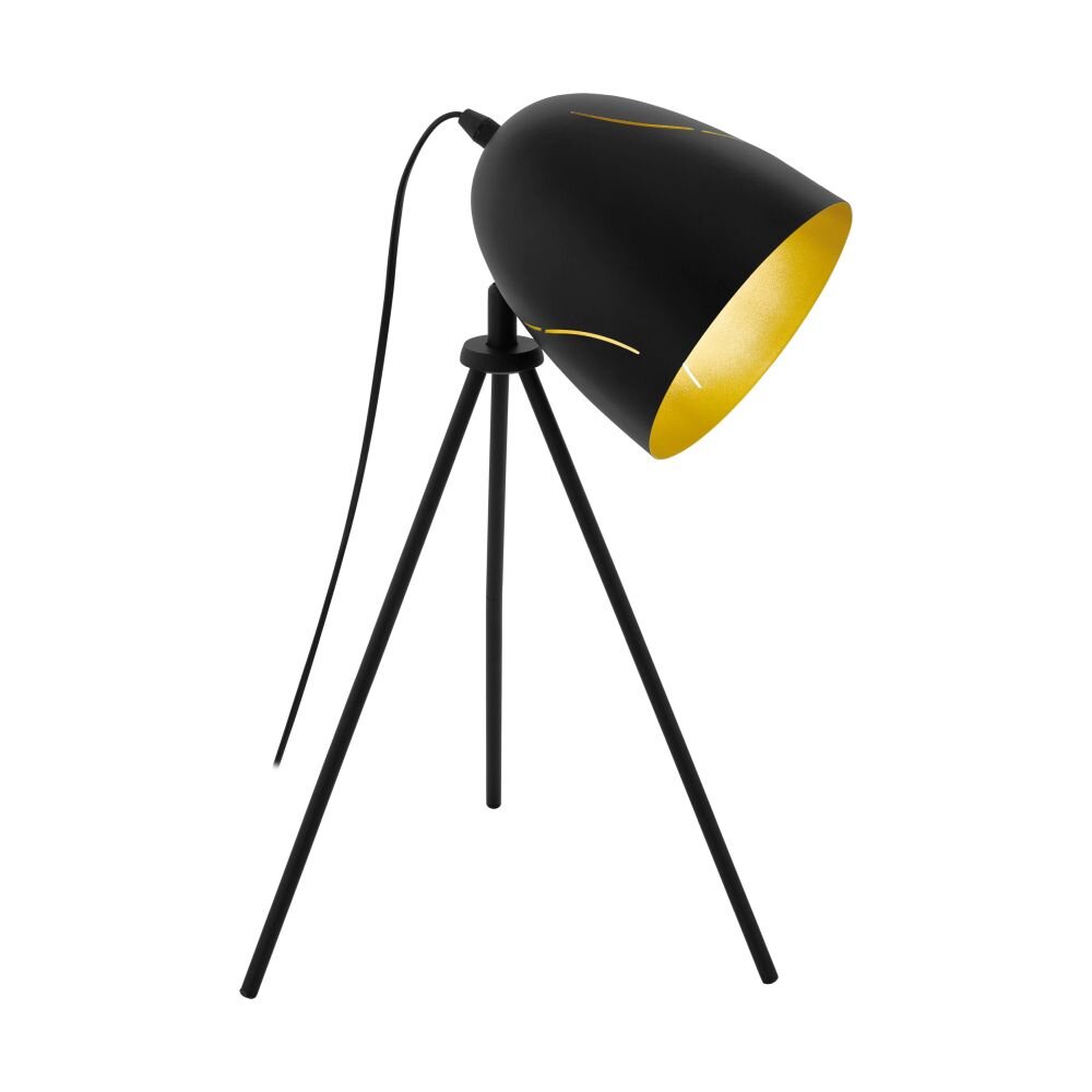 Lampe à poser EGLO HUNNINGHAM Or, Noir, 1 lumière main product photo