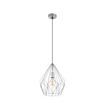 Suspension Eglo CARLTON Argenté, 1 lumière