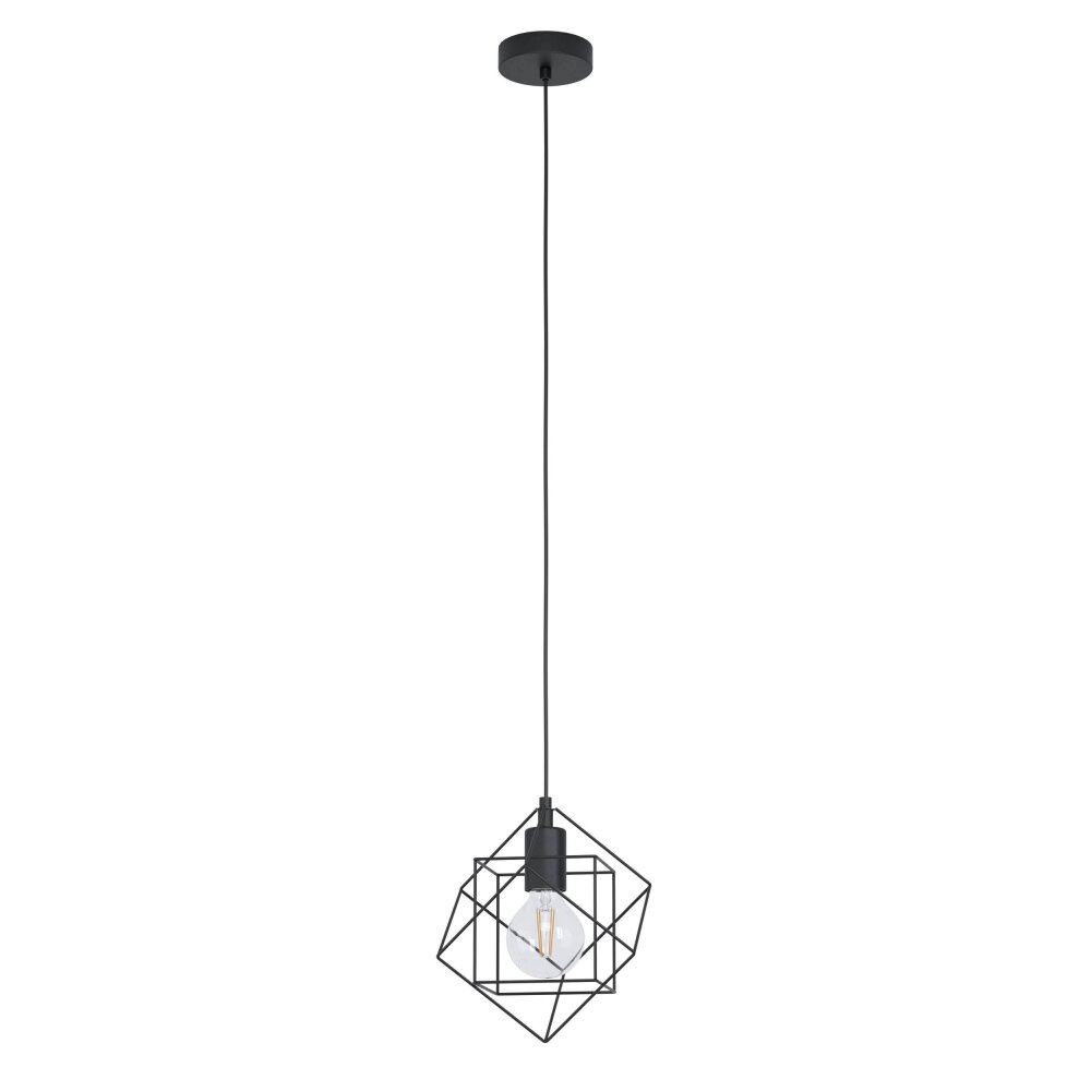 Suspension Eglo STRAITON Noir, 1 lumière main product photo