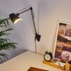 Lampe de table Mildura LED Noir, Blanc, 1 lumière