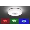 Plafonnier Leuchten Direkt PELVO LED Blanc, 1 lumière, Télécommandes, Changeur de couleurs