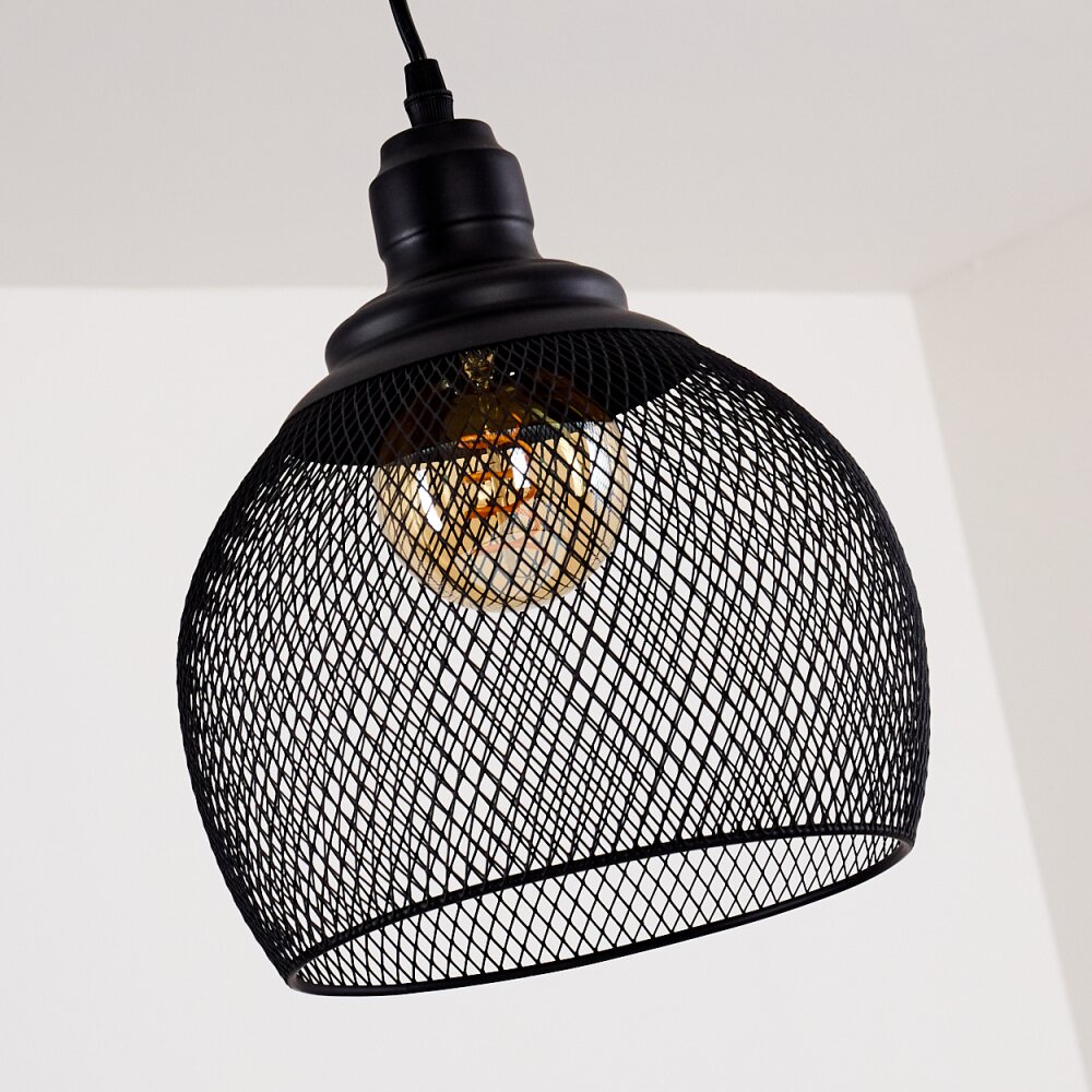 Suspension Moholm Noir, 1 lumière