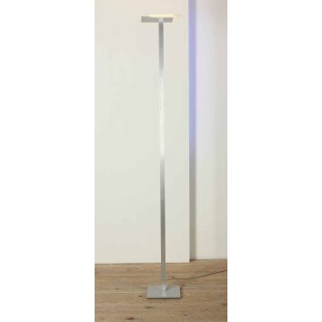 Lampadaire à vasque Bopp Flat LED Aluminium, 7 lumières