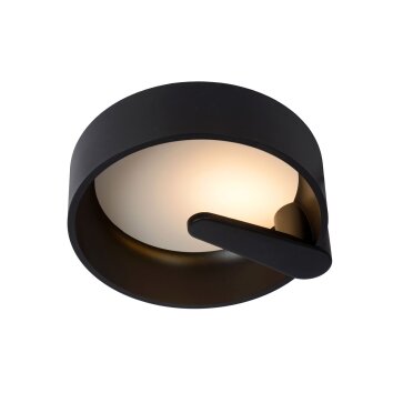 Plafonnier Lucide MIAMI LED Noir, 1 lumière