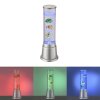 Colonne d'eau Leuchten-Direkt AVA LED Argenté, 1 lumière, Changeur de couleurs