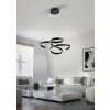 Suspension Trio Francis LED Anthracite, 1 lumière