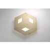 Plafonnier Bopp-Leuchten BOX COMFORT LED Or, 3 lumières