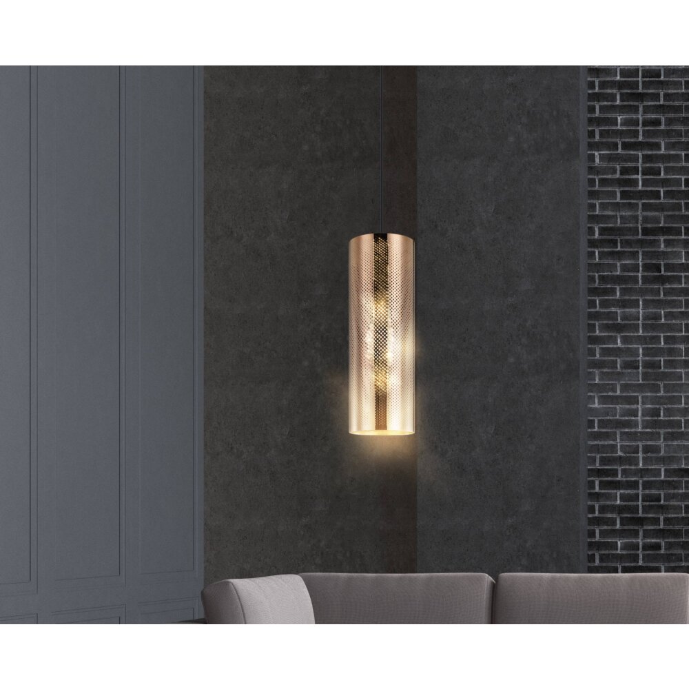 Suspension Eglo TABIAGO Noir, 1 lumière