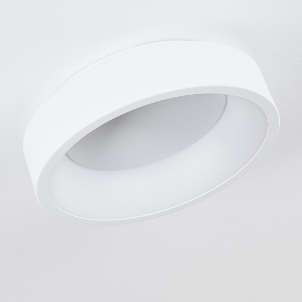 Plafonnier Kampala LED Blanc, 1 lumière