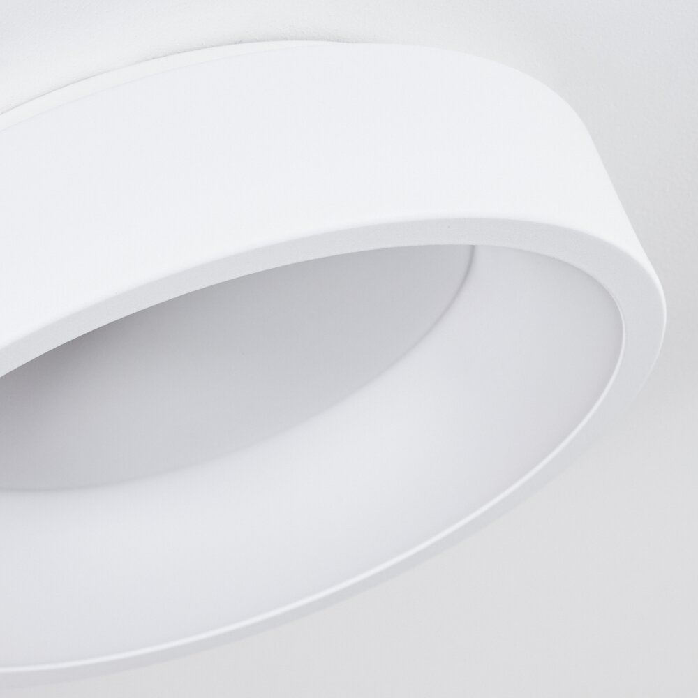 Plafonnier Kampala LED Blanc, 1 lumière
