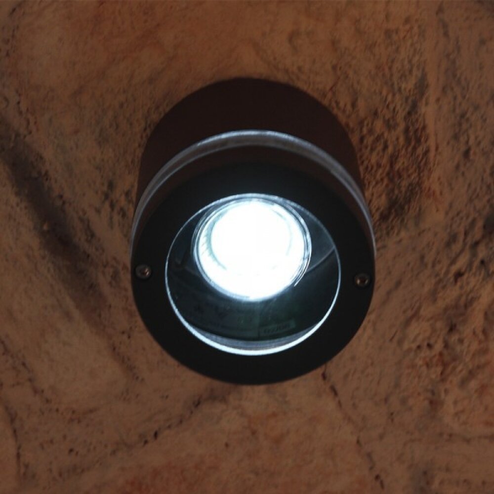Applique murale d'extérieur LED Lutec FOCUS Anthracite, 1 lumière