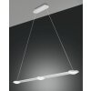 Suspension Fabas Luce Swan LED Blanc, 3 lumières