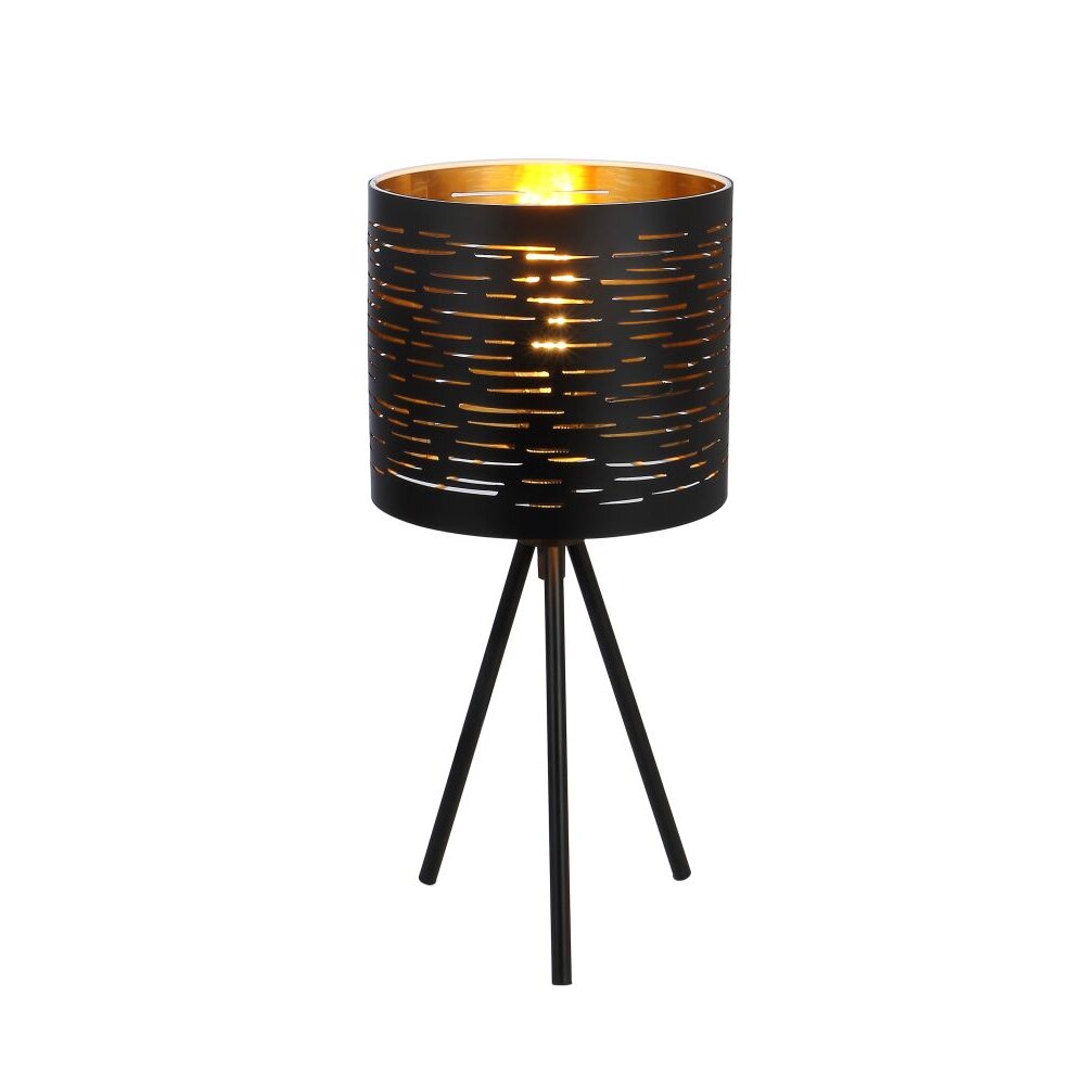 Lampe à poser Globo TUNNO Noir, 1 lumière main product photo