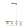 Suspension Eglo VALLASPRA Champagne, 4 lumières